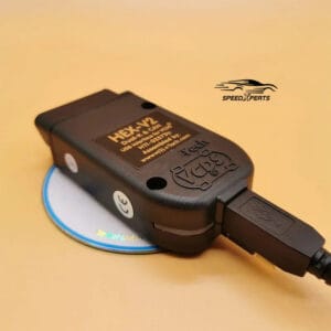 VAGCOM HEX V2 Full Chip Model VCDS pour Volkswagen, Audi, Skoda, Seat