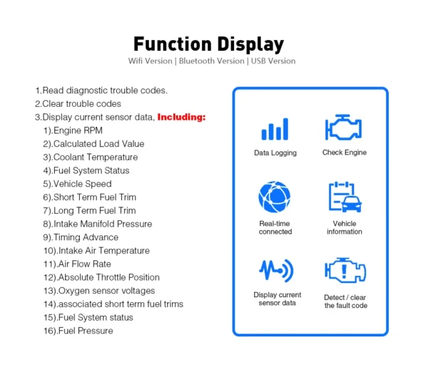 Vgate iCar2 OBD2 Scanner – Check & Clear Engine Codes on Android & PC - Imagen 4