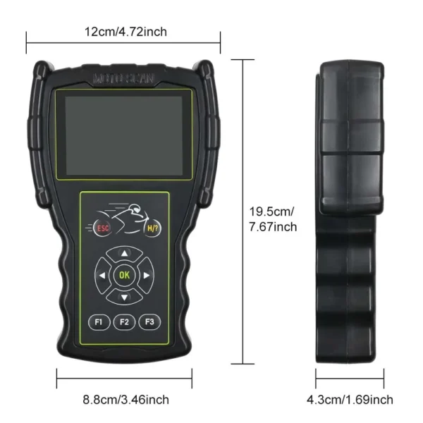 Motorcycle Scanner JDiag M100 Pro For KTM, Honda, Yamaha, Kawasaki, Suzuki, BMW D87/88 – Bild 4