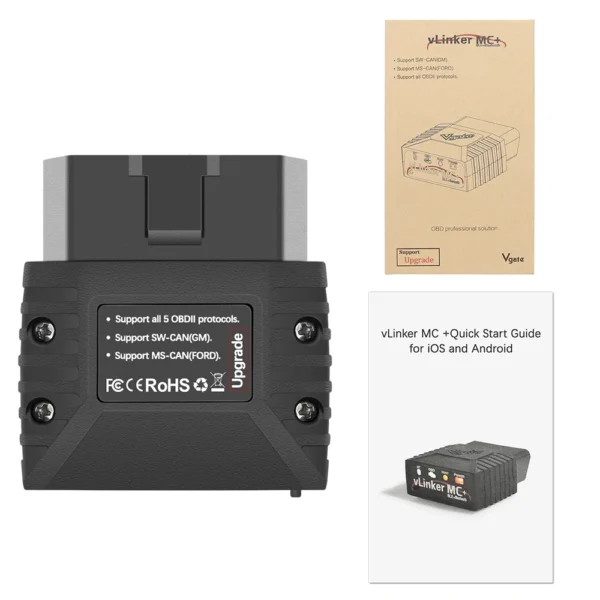 Vgate vLinker MC+ ELM327 OBD2 Bluetooth Scanner – Bild 5