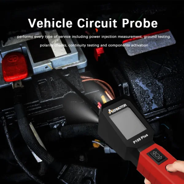 Aermotor P100 Plus Auto Electric Circuit Tester 12V/24V - Afbeelding 5